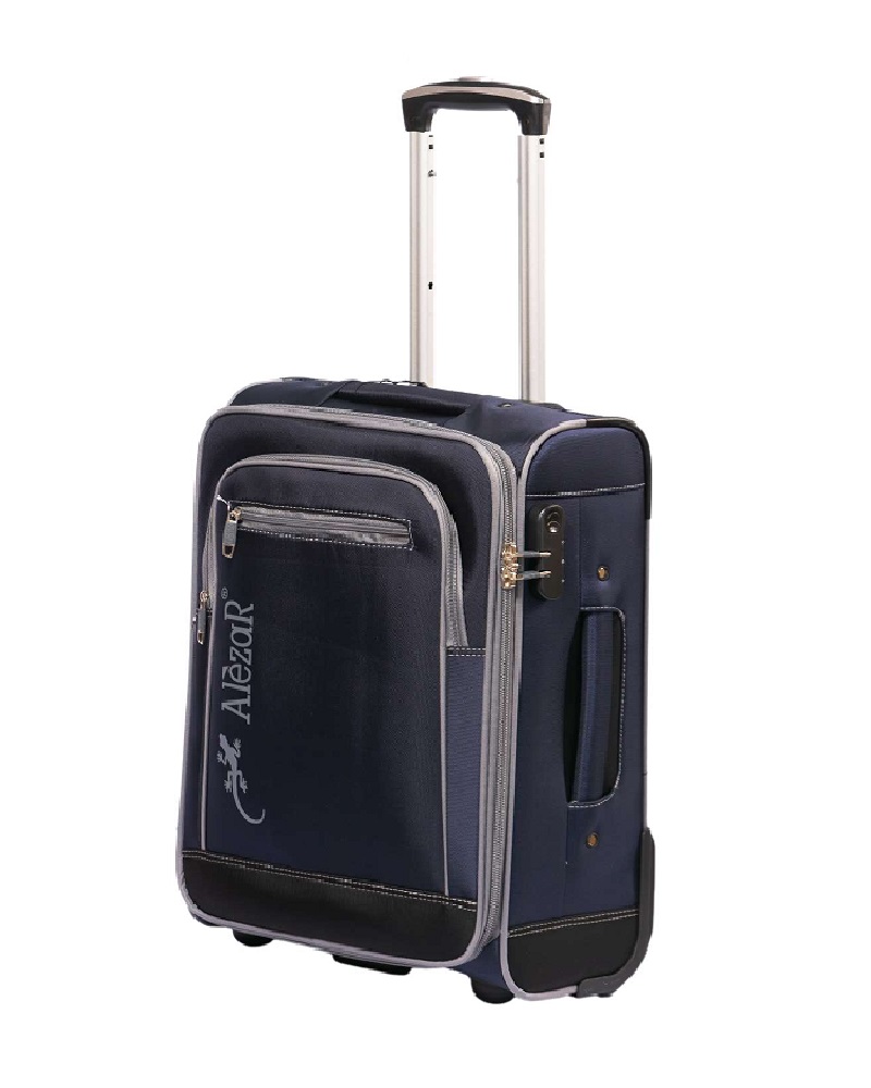 Alezar Cabin Size Travel Bag Blue/Gray 20"